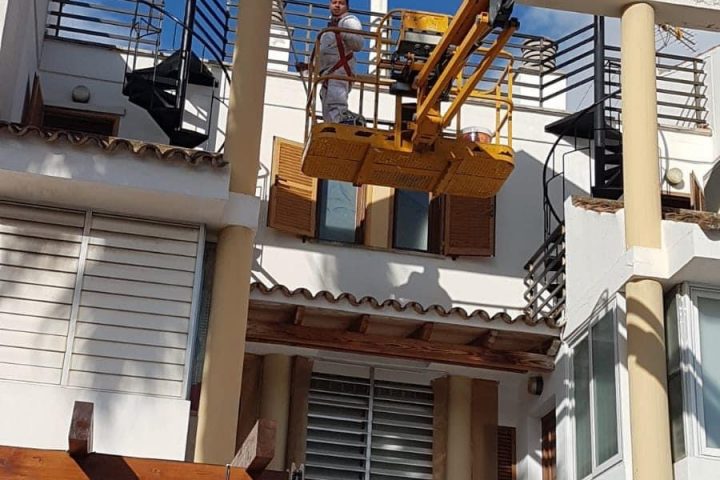 rehabilitación de fachadas en Palma